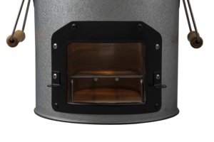 Poêle à fusée en métal galvanisé S24-11 pour la cuisine domestique Poêle à bois portable, couleur changeable - Product Image 2