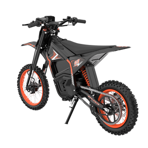 Venta al por mayor de fábrica: Mini moto de cross de 2600W, 40 MPH, alta potencia, todoterreno, para adultos, 85 km de autonomía, motor central, Pit Bike - Product Image 4