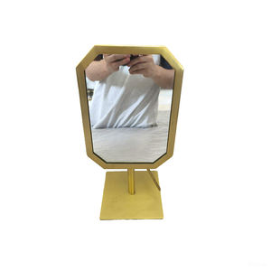 Fabrika doğrudan satış masa ayna günlük makyaj aynası Metal cam malzeme yatak odası banyo için makyaj aynası s - Product Image 3