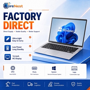 Portátil Económico de 14 Pulgadas de Fábrica, <span class=keywords><strong>Intel</strong></span> <span class=keywords><strong>Celeron</strong></span> <span class=keywords><strong>N3350</strong></span> de Doble Núcleo, <span class=keywords><strong>Windows</strong></span> 11, Ultra Delgado, Portátil, Venta al Por Mayor - Product Image 1