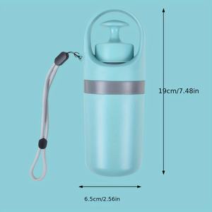 Pelle à crottes portable avec distributeur <span class=keywords><strong>de</strong></span> sac intégré Ramasseur <span class=keywords><strong>de</strong></span> déchets à griffes léger pour chiens Outil <span class=keywords><strong>de</strong></span> nettoyage pour animaux <span class=keywords><strong>de</strong></span> compagnie - Product Image 4