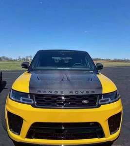 Pour LandRover RangeRover <span class=keywords><strong>Sport</strong></span> Kit de carrosserie en Fiber de carbone ForLand <span class=keywords><strong>Rover</strong></span> capot en Fiber de carbone de Style <span class=keywords><strong>SVR</strong></span> amélioré - Product Image 2