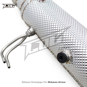 COC con tubo de bajada catalítico para Mclaren <span class=keywords><strong>Artura</strong></span> 3,0 T <span class=keywords><strong>Spider</strong></span> 2023-2024 Sistema de cabezal de escape de coche de acero inoxidable - Product Image 6