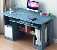 Bureau de travail moderne en MDF, table de bureau en bois pour mobilier de bureau