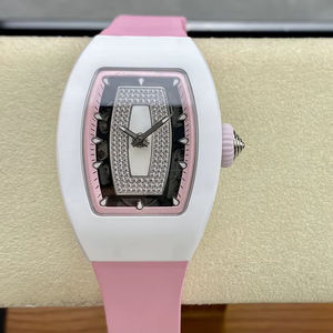 Nouvelle conception 2025 – Boîtier de montre sport en caoutchouc blanc de haute qualité, mouvement mécanique, verre saphir, facile à nettoyer - Product Image 1