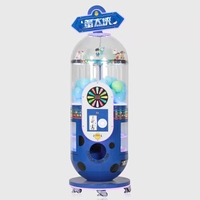 Distributeur de capsules de jouets et de bonbons à monnayeur, modèle Twisted Egg Machine, avec billets disponibles