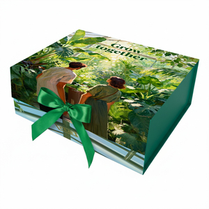 Kleine Mindestbestellmenge Luxuriöse Faltbare Papier-Aufbewahrungsbox Starre Geschenkbox Magnetische Kartonverpackung zum Valentinstag mit Individuellem Logo - Product Image 5