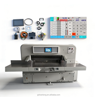 Máquina Automática de Corte de Papel 920/1300 con Sistema de Control por Computadora y Sistema Servo, Condición: Nuevo