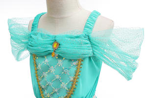 Niñas Halloween lámpara mágica vestido de jazmín niños niña carnaval Navidad Aladino árabe <span class=keywords><strong>princesa</strong></span> disfraz cumpleaños fiesta Cosplay - Product Image 4