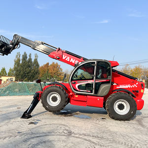 Téléhandler agricole de haute qualité à moteur diesel, téléhandler à roues télescopiques de fabrication chinoise avec certification CE - Product Image 2