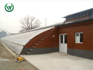 إطار دفيئة زراعية كاملة (بيت محمي شمسي دافئ) لزراعة الخضروات - نفق دفيئة بلاستيكي منخفض التكلفة - Product Image 3