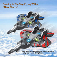 Avion en Mousse EPP RC 2.4 GHz Télécommandé, Quadricoptère RC Stationnaire pour Débutant