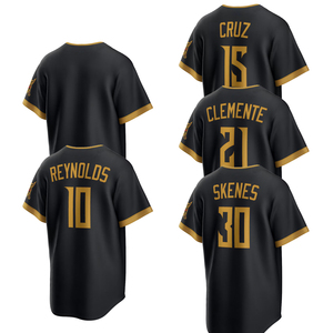 Maillots de baseball 2026 Pittsburgh City Connect personnalisés, uniformes brodés avec logos - Product Image 1