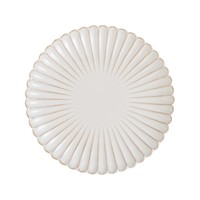 Assiette de table élégante 100 % mélamine, forme fleur blanche, en plastique, pour gâteaux ou collations, idéale pour la maison et les mariages