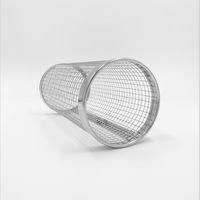 Panier de cuisson multifonctionnel en acier inoxydable 304 de 20 cm et 30 cm, portable, pour barbecue, idéal pour les sorties en plein air et à la maison