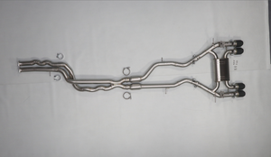 BMW M3 M4 F80 F82 S55 3.0T (2015-2019年モデル) 対応 バルブトロニック キャットバック エキゾースト - ステンレススチール製 または チタン製マフラーによるカスタムサウンド - Product Image 6