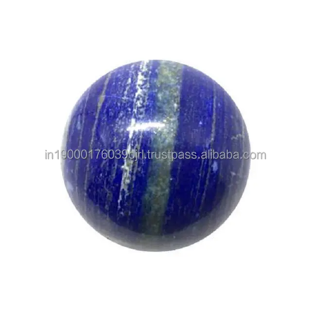 großhandel natürliche achatten steine heilung edelstein blau lapis lazuli stein massenförmig kugelkugel für dekoration