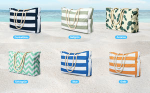 Tùy Chỉnh Bolsos De Mano De Mujer Quá Khổ Bãi Biển Tote Túi Lớn Xác Thực Mua Sắm Sang Trọng Với Logo Túi Một Chính Femme Bãi Biển Túi - Product Image 6