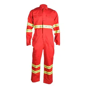 Aleve dayanıklı iş giysisi yanmaz giyim yangın geciktirici giysi frc tulum