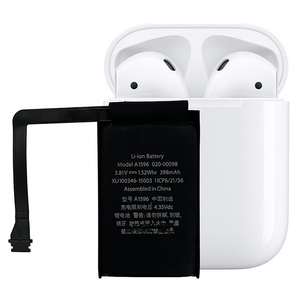 Venta al por mayor Stock del fabricante-para Apple Airpods 2 y 1ra generación A1596 398mAh Batería de la caja de carga - Product Image 4