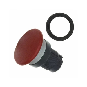 1.30.246.501/0308 Interruptor Momentáneo RAFIX 22 QR Configurable, Cuerpo de Botón Pulsador Tipo Hongo, Sin Iluminación, 1.30.246.501, 22.3mm - Product Image 1