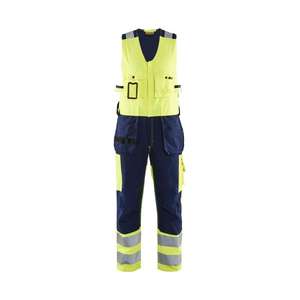 BLAKLADER - 265318043389D116 Salopette sans manches haute visibilité Jaune/Bleu marine-EAN 7330509285411 HI-VIS WORKWEAR - Product Image 1