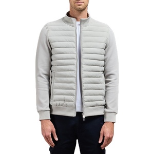 Giacca in <span class=keywords><strong>piumino</strong></span> stile europeo americano giacca imbottita cappotto da uomo di alta qualità con colletto rialzato giacca lavorata a maglia <span class=keywords><strong>per</strong></span> l'autunno - Product Image 1