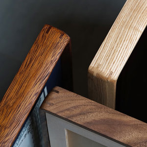 Ludaye Solid Wood Handmade Eco-Friendly Custom Business License <strong>Certificate</strong> <strong>Frame</strong> <strong>A4</strong> Size Tabletop Display Modern Elegant Design - Product Image 4