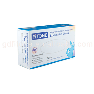 Oem bột miễn phí y tế vô trùng Găng tay cao su kiểm tra găng tay phẫu thuật cho Nha khoa hoạt động - Product Image 6