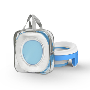 Asiento de Inodoro Plegable de PP Ecológico de Diseño Más Reciente, Entrenador de Inodoro <span class=keywords><strong>Elsababy</strong></span> EB-363, Colores Personalizables para Niños de 1 a 7 Años, para Interiores - Product Image 1