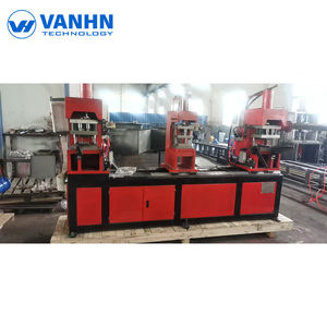 Poinçonneuse automatique de pressing de catégorie industrielle pour l'accolade croisée de tuyau formant le diamètre de tuyau de la haute précision 33-48mm - Product Image 2