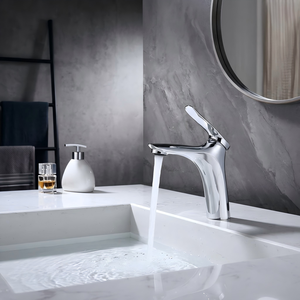 Soluciones Integrales para Baños YEKALON FT-0011 Grifo de Lavabo de un Solo Nivel para Baño, Grifería Sanitaria Diseñada para Hoteles y Villas - Product Image 2