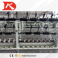 Nouvelles machines textiles pour le système de production de fils en molleton de coton et de fibres avec machine de levage industrielle intégrée
