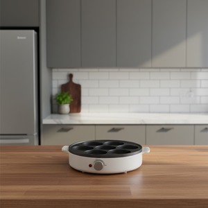 Mini Parrilla Eléctrica Portátil 2026, Tendencia en Electrodomésticos, para Huevos, Panqueques, Hamburguesas, Desayuno, Placa Antiadherente, Control de Temperatura, para el Hogar - Product Image 1