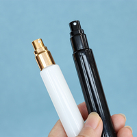Flacon de parfum vide en gros 10 ml – Échantillon, atomiseur, flacon cylindrique de voyage 10 ml, vaporisateur de parfum fin en verre