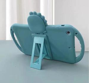 Custodia in silicone antiurto con design a cartone animato di piccoli dinosauri per <span class=keywords><strong>iPad</strong></span> 11/Air/<span class=keywords><strong>9.7</strong></span>/10.2/10.5/10.9 con supporto pieghevole - Product Image 4