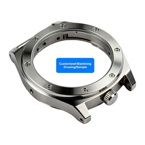 Đông Quan OEM Độ chính xác cao <span class=keywords><strong>CNC</strong></span> phay tùy chỉnh Chronograph xem vỏ nhà sản xuất thép không gỉ 316L Titan xem trường hợp - Product Image 1