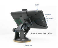 Rastreador gps 4g personalizado, batería de larga duración, 7 pulgadas, portátil, con plataforma de software, solución, rastreador gps en vivo, sim