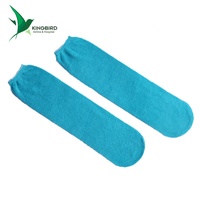 Chaussettes tubulaires en polyester tricoté écologiques et respirantes à motif à pois pour hommes, style décontracté automne