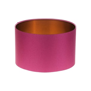 <span class=keywords><strong>Paralume</strong></span> in raso <span class=keywords><strong>rosa</strong></span> personalizzato fatto a mano di alta qualità in rame spazzolato interno <span class=keywords><strong>paralume</strong></span> in tessuto originale - Product Image 1