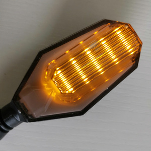 Luces LED RGB universales para motocicleta, intermitente delantero y trasero, para Harley, Yamaha, <span class=keywords><strong>Suzuki</strong></span>, 15 LED - Product Image 3