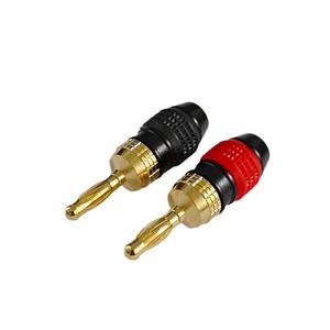 Conector banana chapado en oro de 4 mm, cable de altavoz de cobre chapado en oro, conector de altavoz tipo linterna, salida de fábrica - Product Image 4
