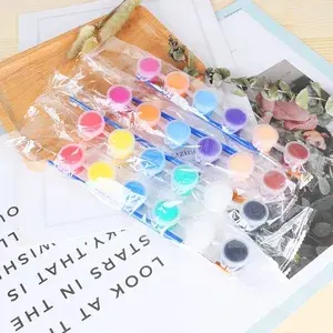 5มิลลิลิตร12สีชุดสีมัลติฟังก์ชั่ Airbrush สีสำหรับกระดาษชุดสีอะคริลิ