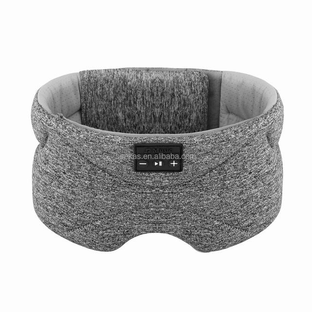 Smart Health Bluetooth Sleep Eye Mask with Built-in Speakers Sleep Headphones Sleep Mask with 35 Hours Music Playing Time