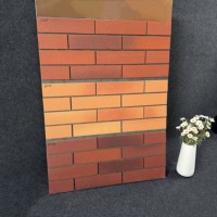 6*24 cm coloré mur briques bande décoration carrelage mural pour mur extérieur revêtement