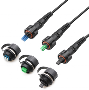 FULLAXS <span class=keywords><strong>SM</strong></span> MM câble de cordon de raccordement extérieur ftta ftth duplex lc upc connecteur étanche câble de raccordement à fibre optique en queue de cochon - Product Image 1
