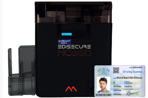 MATICA <span class=keywords><strong>MC660</strong></span> Original Farbband und Transfer folie ein Satz für den Retransfer-Karten drucker - Product Image 2