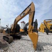 Excavadora Usada CAT 323D2L de 23 Toneladas, Marca Original de EE. UU., Pocas Horas de Uso, Excavadora Hidráulica de Servicio Pesado Lista para Enviar