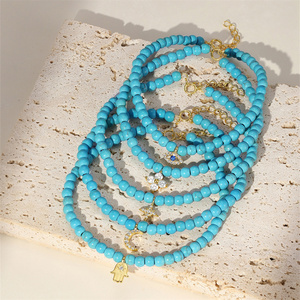 Pulsera CANNER de Diseño Único con Circonita Azul, Plata de Ley S925, Accesorios DIY para Mujer - Product Image 2