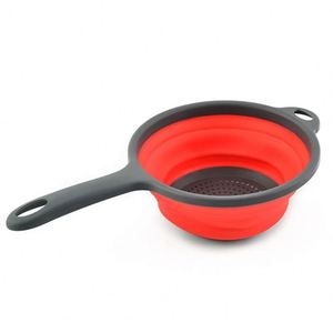Lot de 2 paniers de lavage pliables en PP+TPR, écologiques, compatibles lave-vaisselle, passoire et égouttoir pliables, rangement de cuisine - Product Image 6